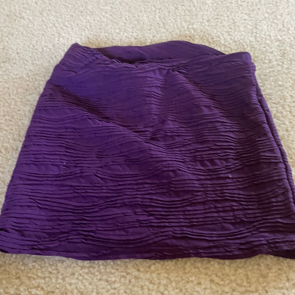 Purple skirt